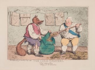 The cole-heavers by James Gillray