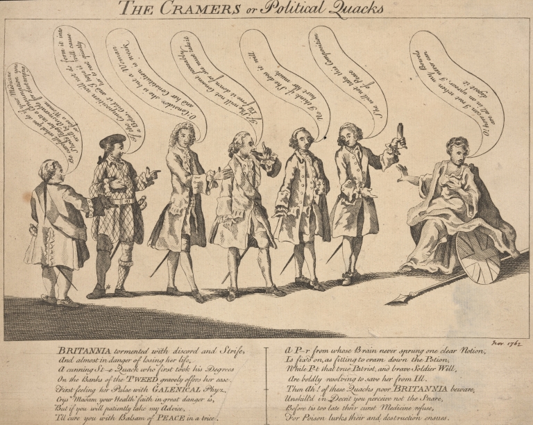 The cramers or political quacks. by Anonymous