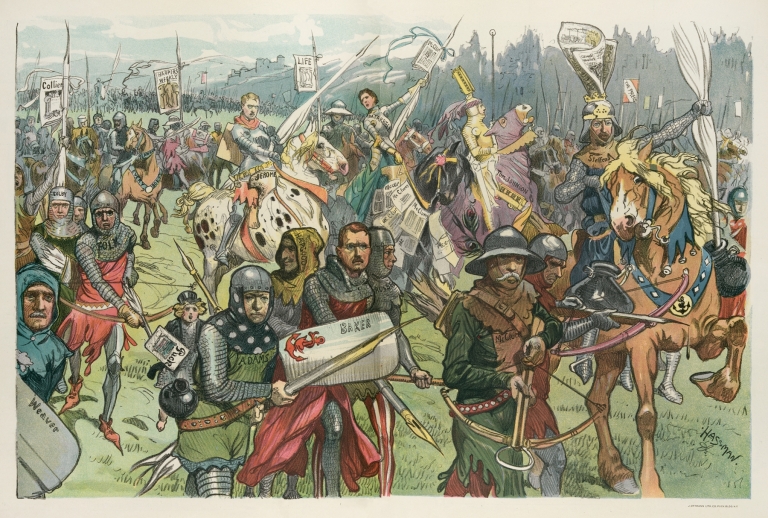 The crusaders by Carl Hassmann