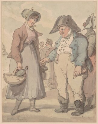 The customs inspector by Thomas Rowlandson