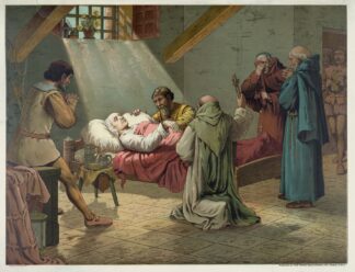 The Death of Columbus by Louis Prang & Co.