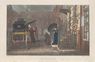 The Departure by Thomas Rowlandson