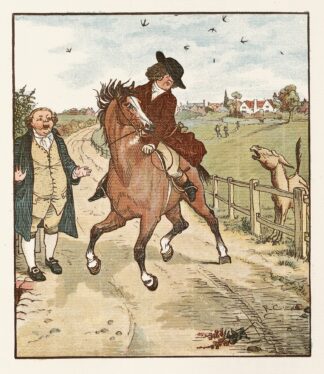 The Diverting History of John Gilpin pl6 by Randolph Caldecott