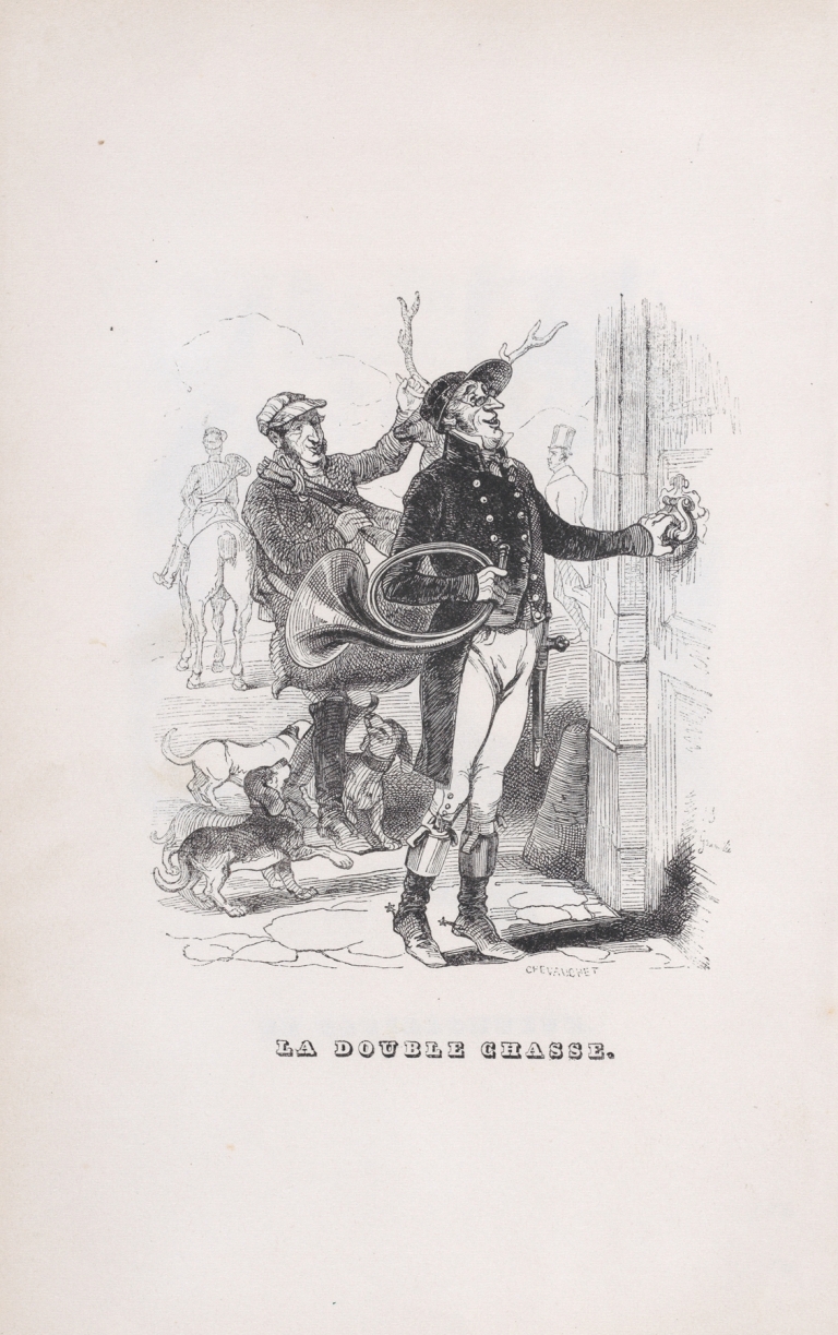 The Double Hunt by J. J. Grandville