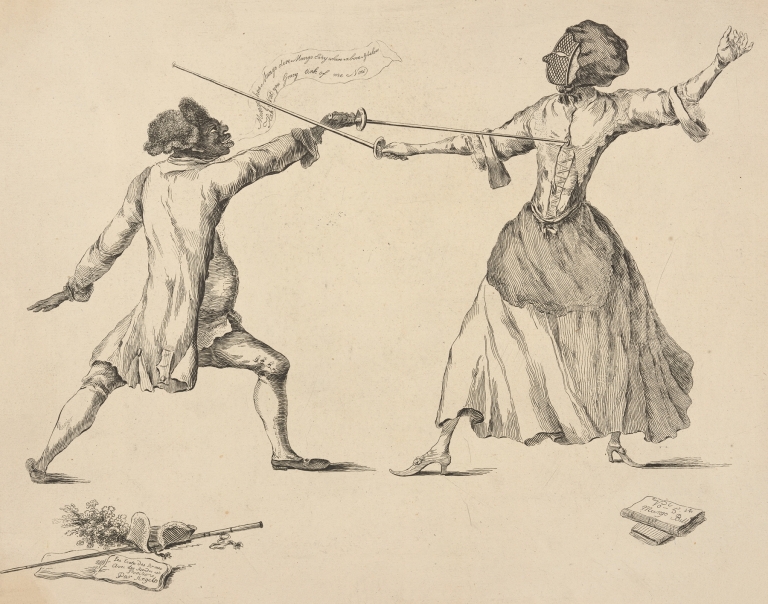The Duchess of Queensbury and Soubise by William Austin