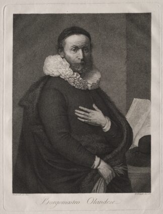 The Dutch Burgomaster by Giuseppe Longhi