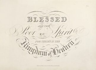The eight beatitudes Pl.03 by William Alexander
