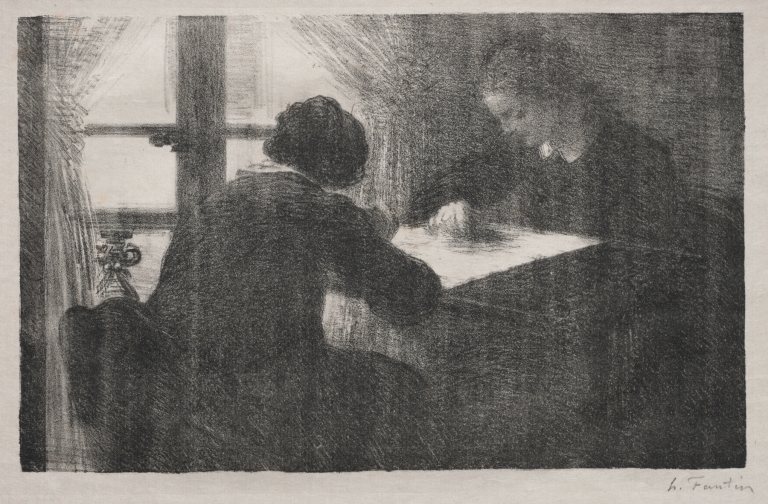 The Embroiderers by Henri Fantin-Latour