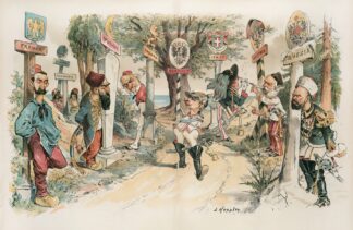 The ‘enfant terrible’ of Europe by Joseph Ferdinand Keppler