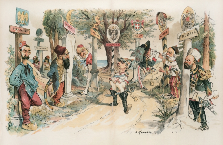 The ‘enfant terrible’ of Europe by Joseph Ferdinand Keppler
