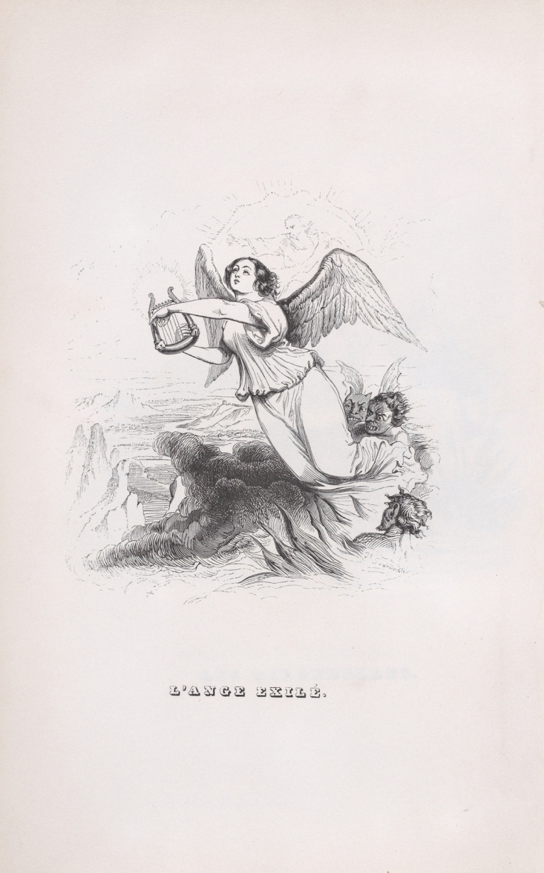 The Exiled Angel by J. J. Grandville