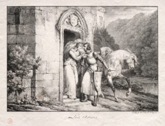 The Farewells by Horace Vernet