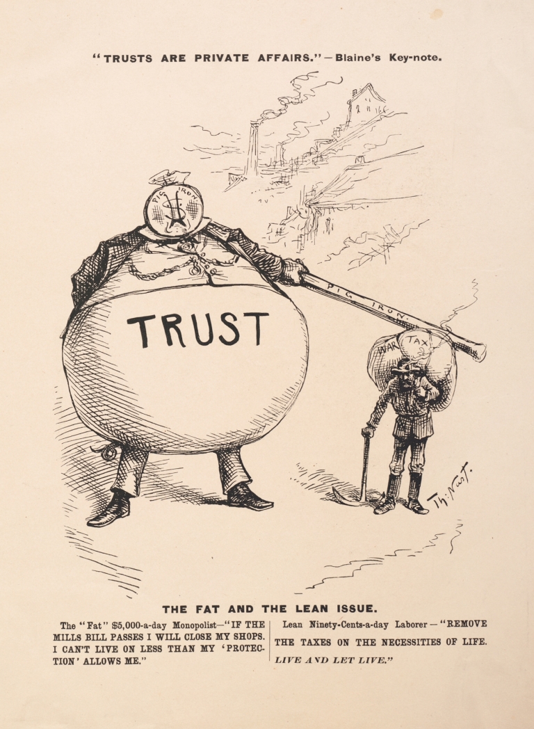The fat and the lean issue by Thomas Nast