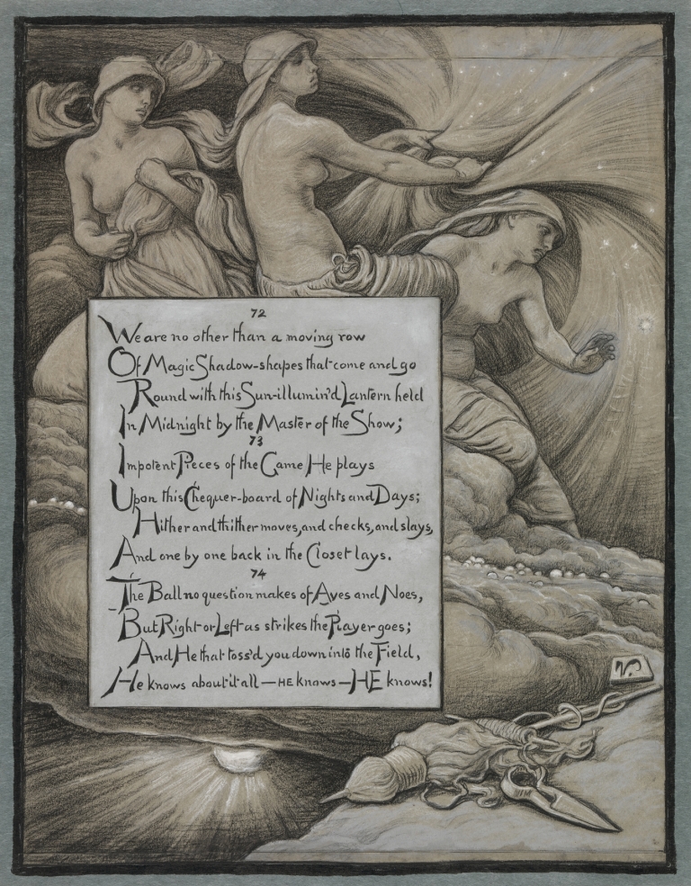 The Fates Gathering in the Stars by Elihu Vedder