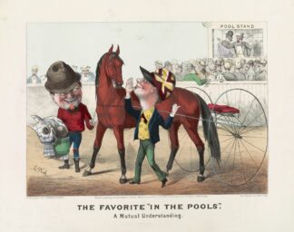 The favorite ‘In the pools’; A mutual understanding by Currier & Ives.