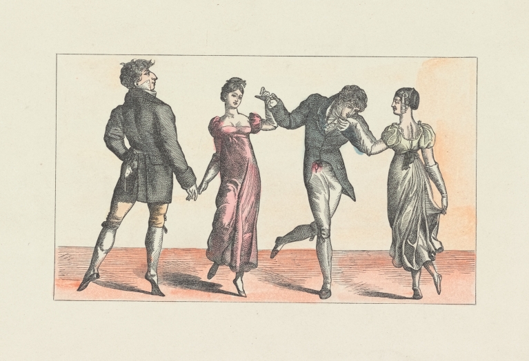 The first quadrille at Almack’s by Anonymous