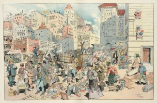 The flat boomers of Gotham by Albert Levering