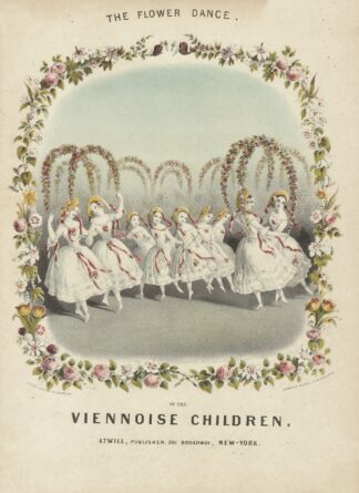 The Flower dance of the Viennoise children by Sarony, Major & Knapp Lith.