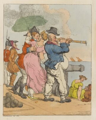 The fort by Thomas Rowlandson