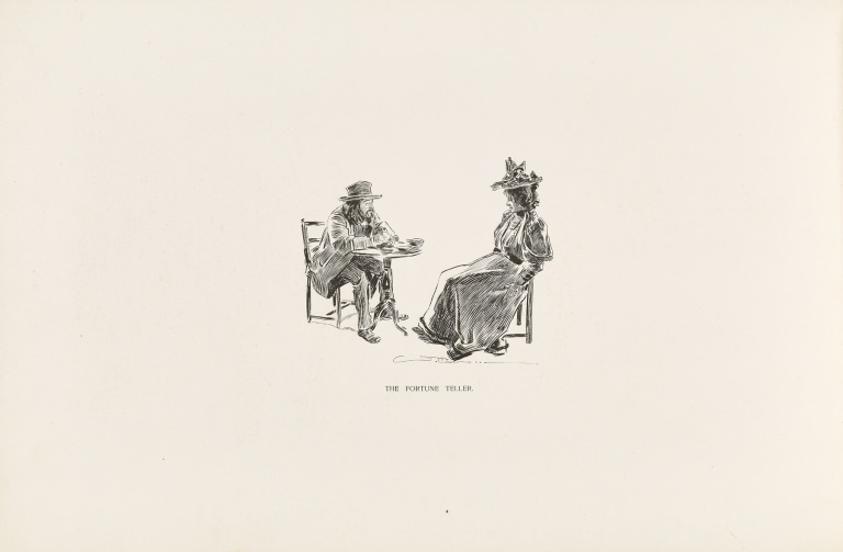 The Fortune Teller by Charles Dana Gibson