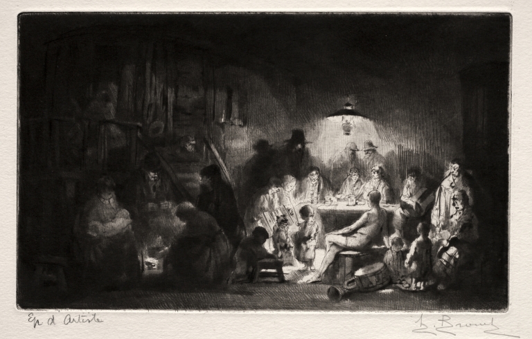 The Franconian Circus by Auguste Brouet
