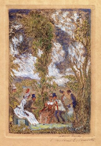 The Garden of Love by James Ensor
