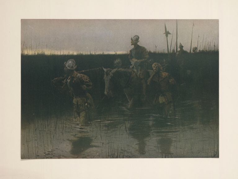 The Great Explorers. II–Hernando de Soto by Frederic Remington