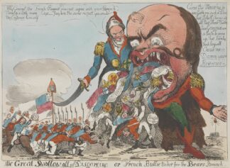 The Great Swallow All!!! Disgorging, or French Bullie too Hot for the Bears Stomach by John Cawse