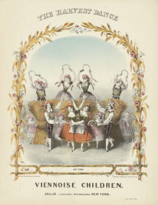 The harvest dance of the Viennoise children by Sarony, Major & Knapp Lith.