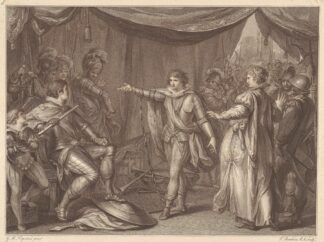 The Heroism of Prince Edward, Son of Henry VI by Giovanni Battista Cipriani
