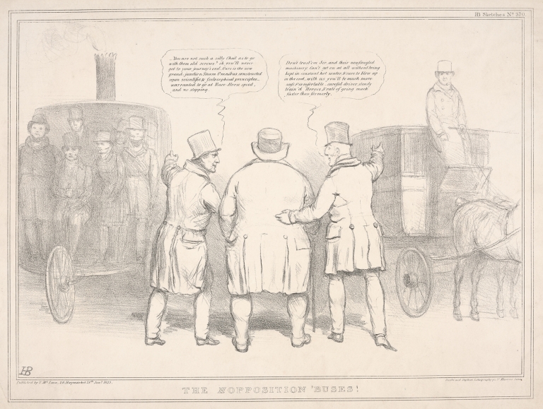 The hopposition ‘buses! by John Doyle