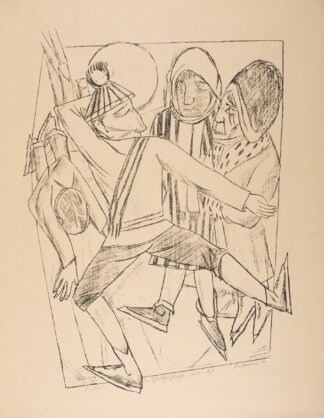 The Ice-Skater by Max Beckmann