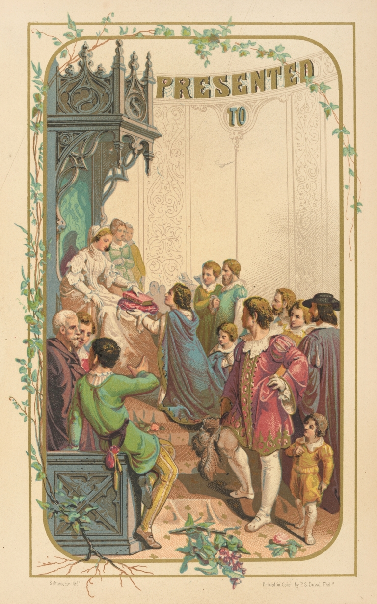 The Iris; Presented to by Christian Schussele