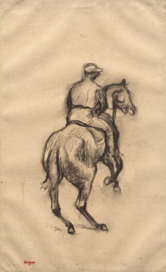 The Jockey by Edgar Degas