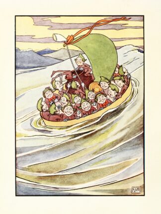 The jumblies and other nonsense verses Pl.1 by Leonard Leslie Brooke