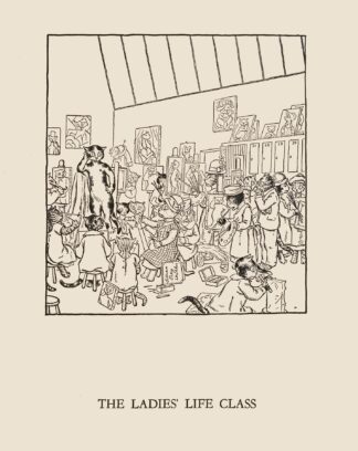 The ladies’ life class by William Ely Hill