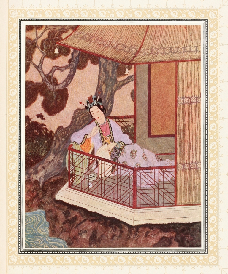The Lady Bedr-el-Budur by Edmund Dulac