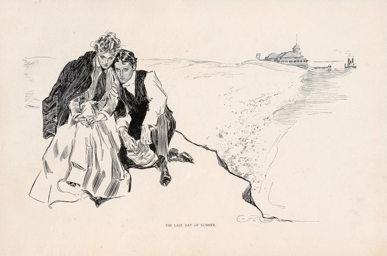 The last day of summer by Charles Dana Gibson