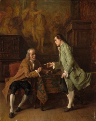The letter of recommendation by Benjamin-Eugène Fichel