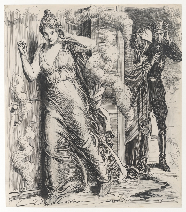 The Liberty loan at everyman’s door by Charles Dana Gibson