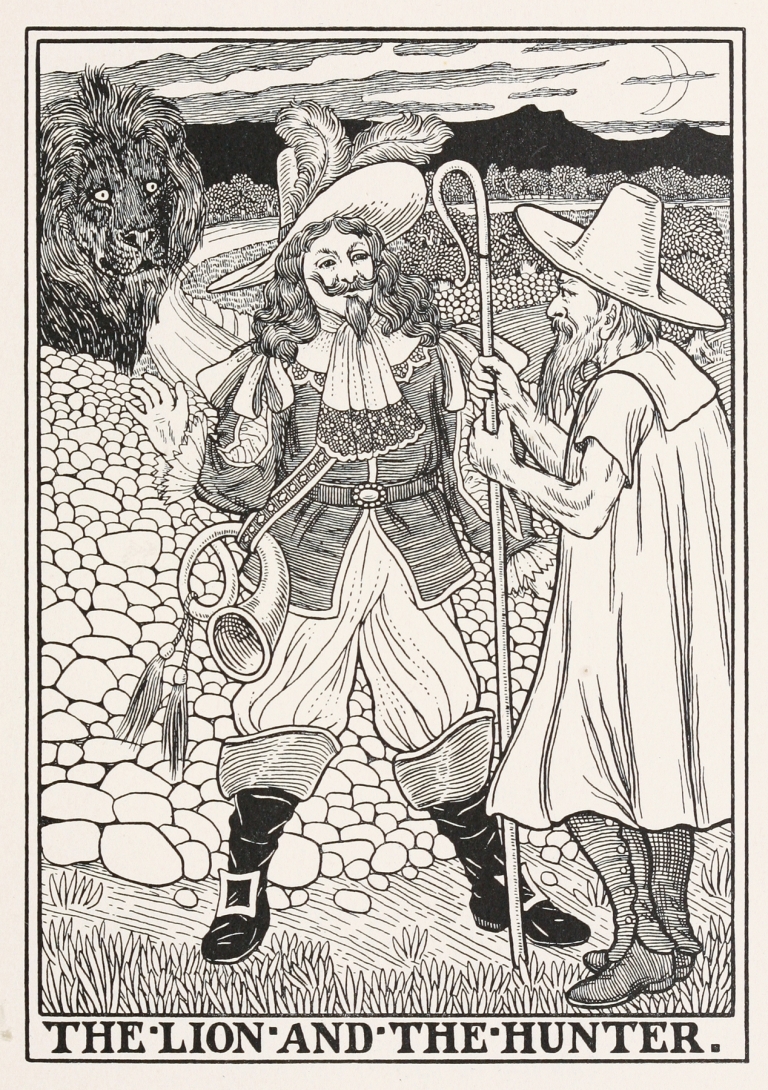 The Lion and the Hunter by Percy J. Billinghurst