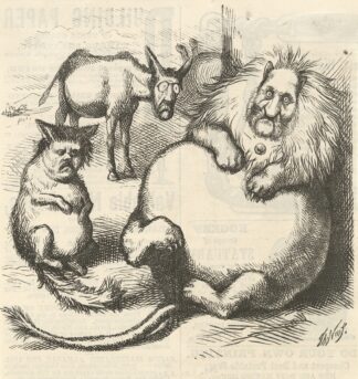 The lion’s share by Thomas Nast