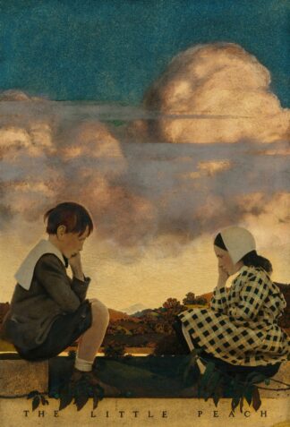 The Little Peach by Maxfield Parrish