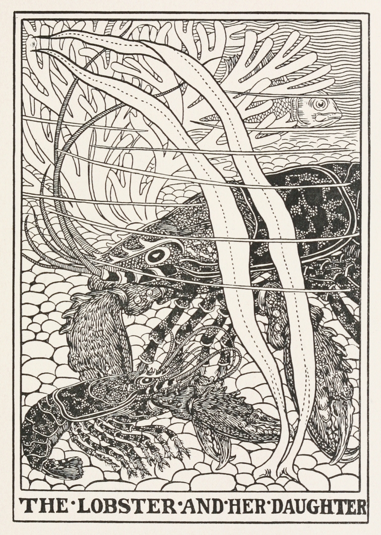 The Lobster and her Daughter by Percy J. Billinghurst