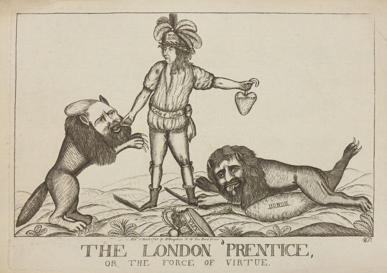 The London ‘prentice, or, the force of virtue by William Dent
