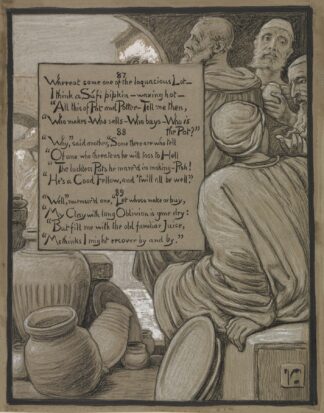 The Loquacious Vessels by Elihu Vedder