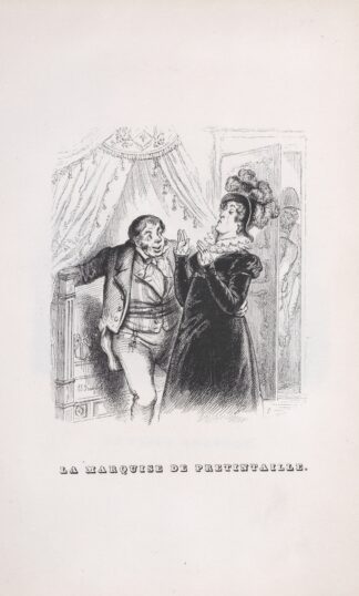 The Marquise of Frivolty by J. J. Grandville