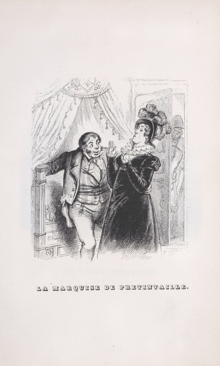 The Marquise of Frivolty by J. J. Grandville