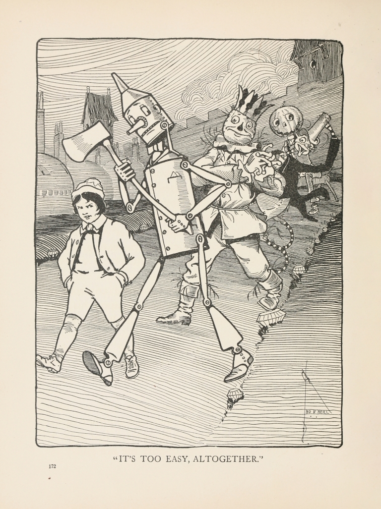 The Marvelous Land of Oz Pl.23 by John Rea Neill