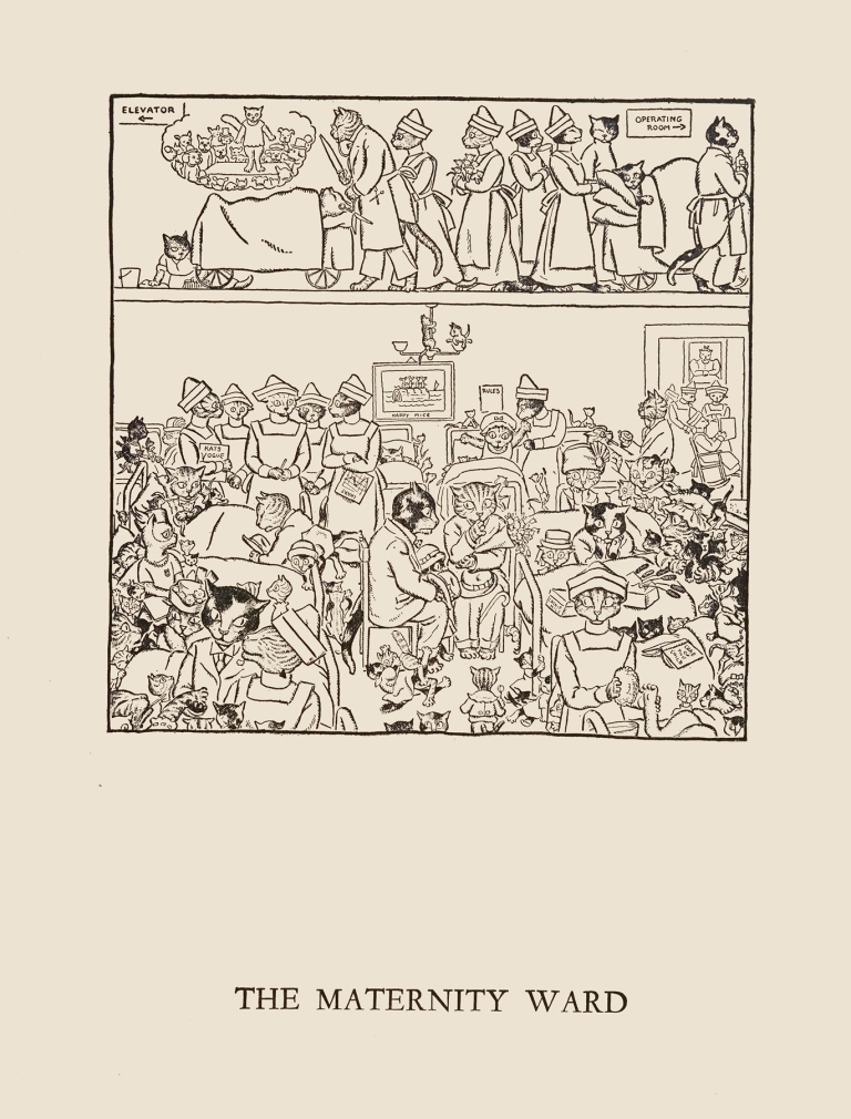 The maternity ward by William Ely Hill